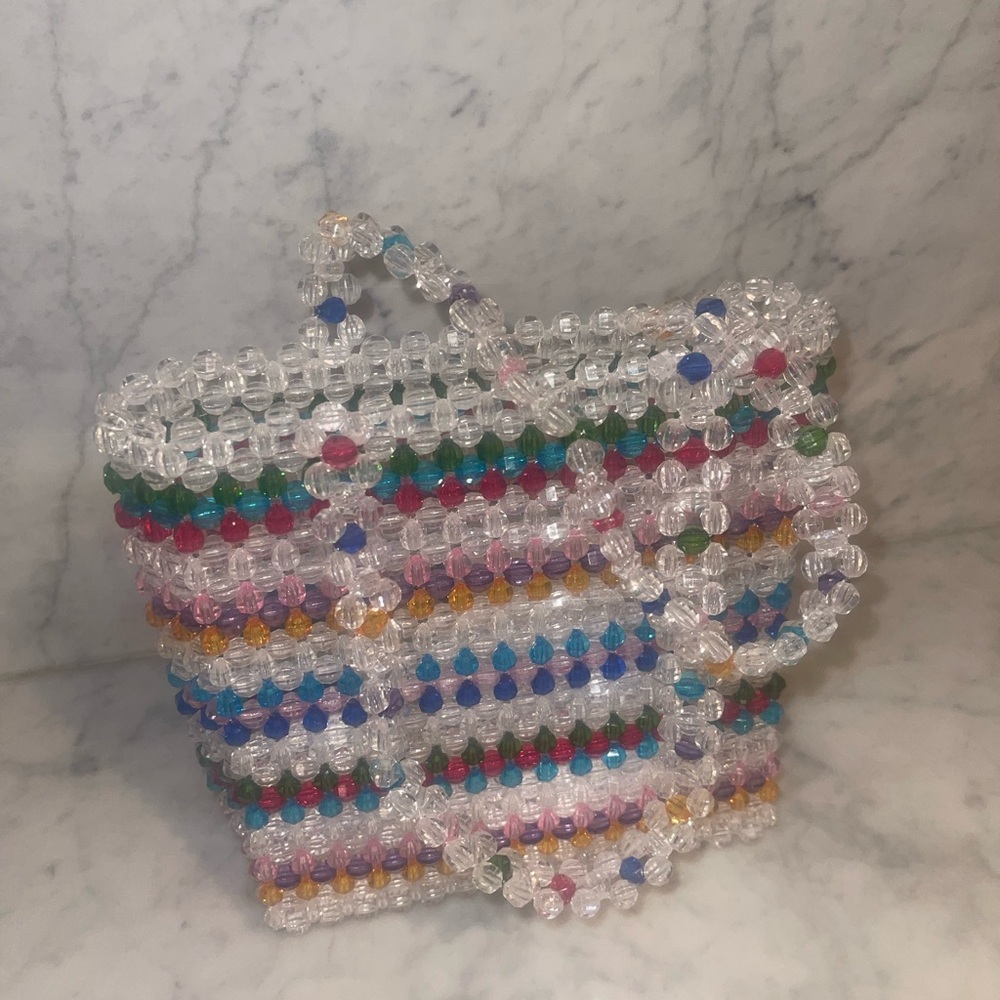 Colorful Beaded Handbag - Picture 3 of 3